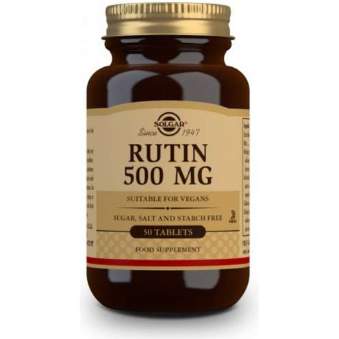 SOLGAR Rutin - Рутин 500 мг, 50 таблеток